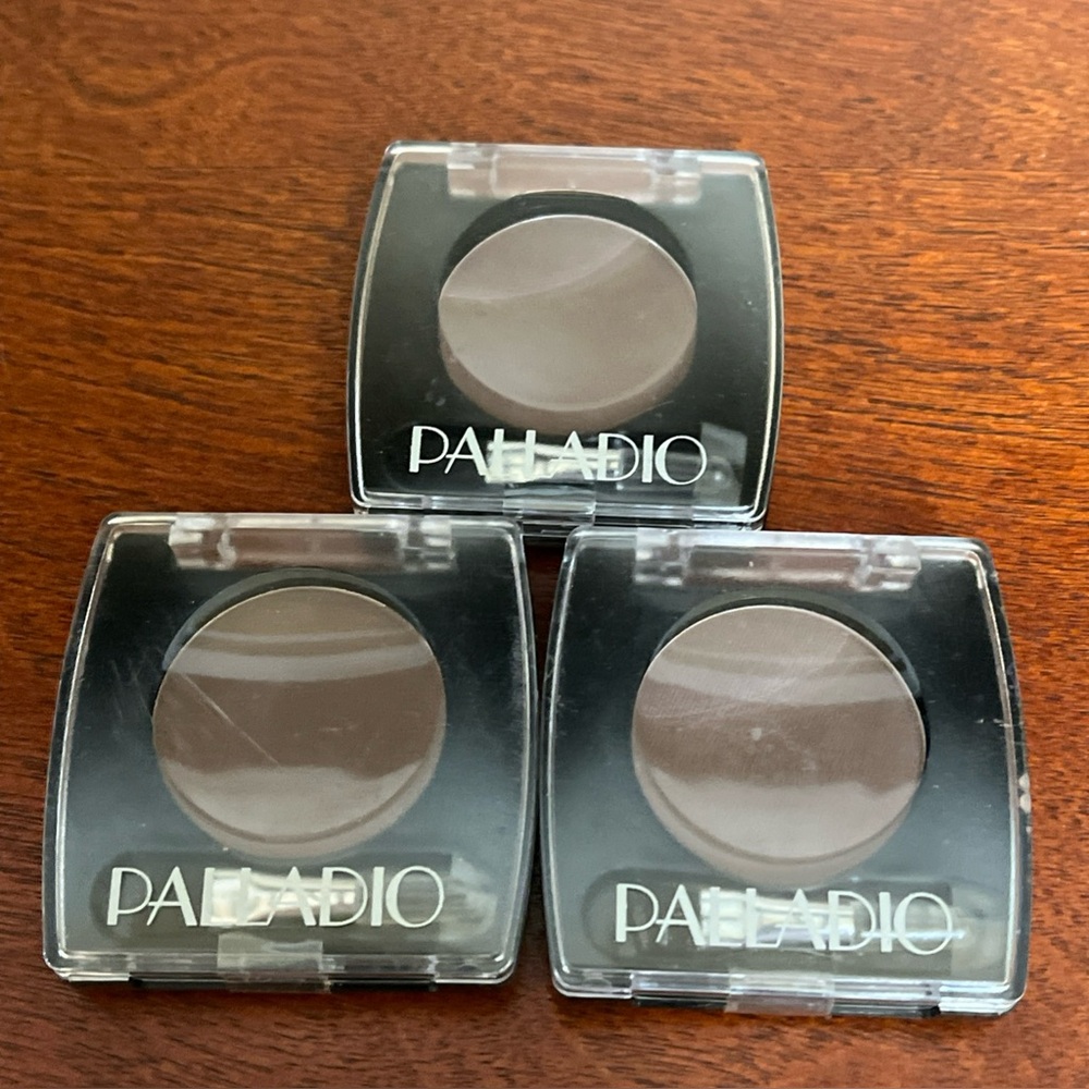 Palladio brow powder for eyebrows lot of 3 brown